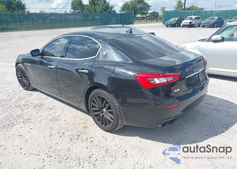 2017 Maserati Ghibli S Q4 from USA, damaged, VIN ZAM57RTL5H1218772